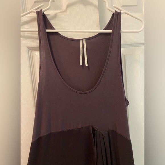 🕠 NWOT | by Anthropologie | Gemini | Tank Maxi | Mixed Media | Cocoa | MP - Picture 4 of 8